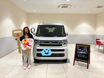 スペーシアご納車させていただきました！！！